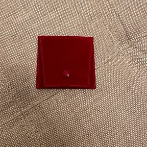 Cartier ring pouch